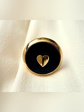 Kate Spade Heartful Disc Ring